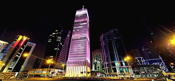 光耀帝都 | 卡達 Al-Asmakh Tower-StrongLED大峽谷案例賞析